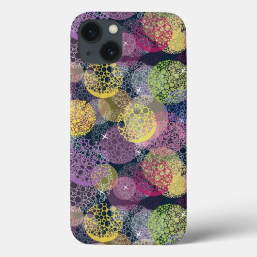 Abstracte Cute Polka Dot Circle Case-Mate iPhone Case (Achterkant)