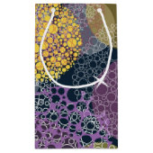 Abstracte Cute Polka Dot Circle Klein Cadeauzakje (Achterkant)