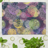 Abstracte Cute Polka Dot Circle Theedoek (Gevouwen)