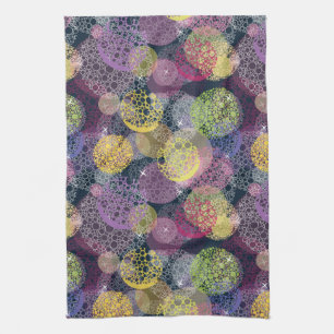 Abstracte Cute Polka Dot Circle Theedoek