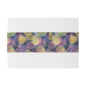 Abstracte Cute Polka Dot Circle Uitnodigingen Wikkel (Achterkant Voorbeeld)