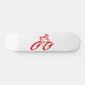 Abstracte Cycler Sports Skateboard Deck (Horizontaal)