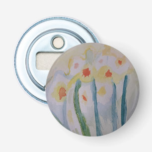 Abstracte Daffodilatieknop Fles Opener