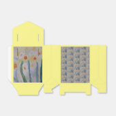 Abstracte Daffodils Favor Box Bedankdoosjes (Uitgevouwen)