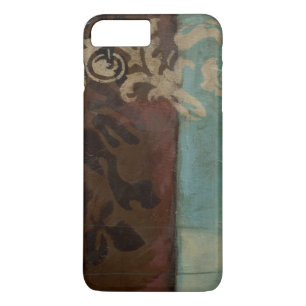 Abstracte Damask Tapestry van Jennifer Goldberger iPhone 8 Plus / 7 Plus Hoesje