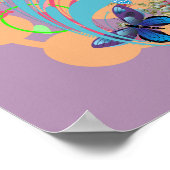 Abstracte dame poster (Hoek)