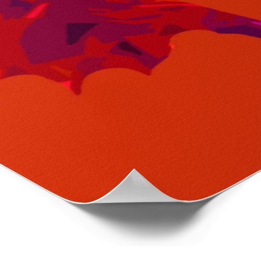 ABSTRACTE DANCER POSTER (Hoek)