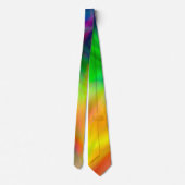 Abstracte dasverf stropdas (Achterkant)