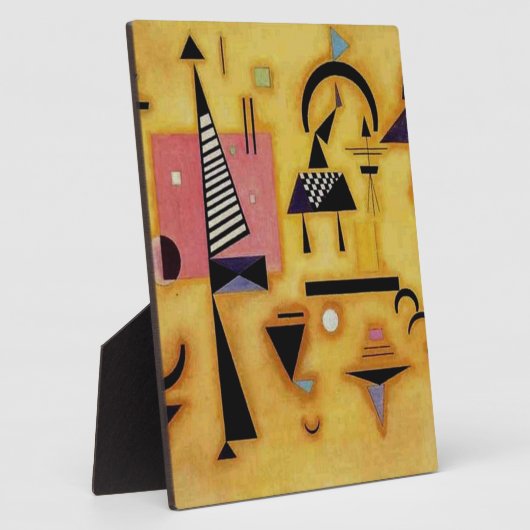 Abstracte decisieve roze geometrische vormen van K Fotoplaat (Zijkant)