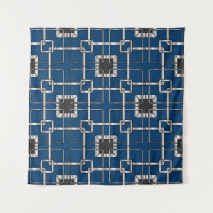 Abstracte decoratieve textuur. Illustratie Wandkleed