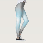 Abstracte demiboy Pride Flag Leggings (Rechts)
