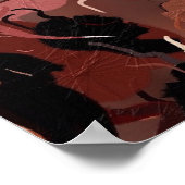 Abstracte dennennaalden poster (Hoek)