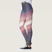 abstracte diagonale 2 leggings (Links)