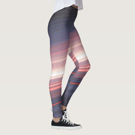 abstracte diagonale 2 leggings (Rechts)