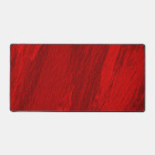 Abstracte diagonale tinten rood ontwerp bureaumat (Voorkant)
