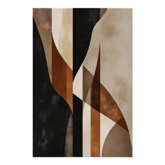 Abstracte Dialogen Perfect Poster (Voorkant)