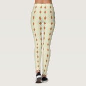 Abstracte diamanten leggings (Achterkant)