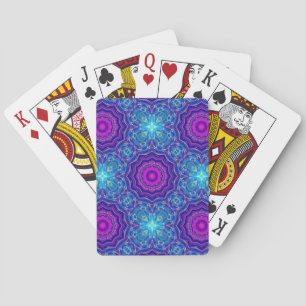Abstracte diamanten pokerkaarten