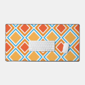 Abstracte diamantgeometrie bureaumat (Keyboard & Muis)