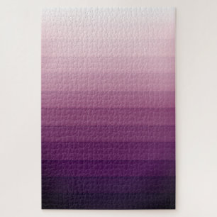 Abstracte diepte Paarse gradiëntkleur Ombre Legpuzzel