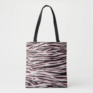 Abstracte dierenhuid naadloze print draagtas