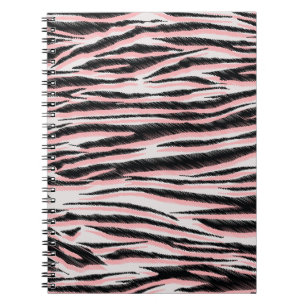 Abstracte dierenhuid naadloze print notitieboek