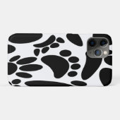 Abstracte Dog Pawprint Case-Mate iPhone Case (Achterkant (horizontaal))