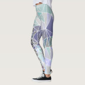Abstracte Dogue de Bordeaux Leggings (Links)