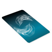 Abstracte Dolfijnen bij het spelen Magneet (Rechterzijde)