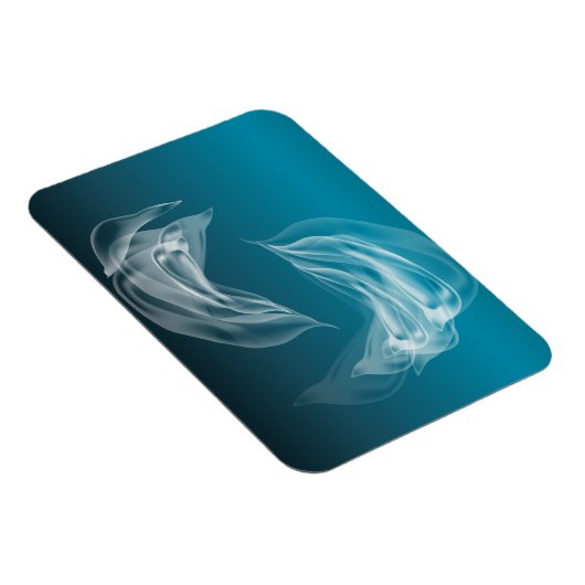 Abstracte Dolfijnen bij het spelen Magneet (Rechterzijde)