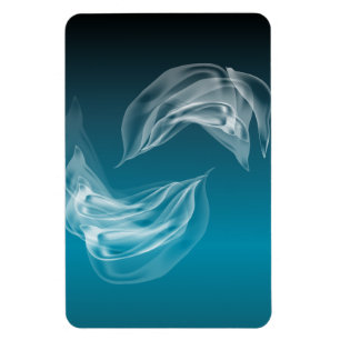 Abstracte Dolfijnen bij Spel Magneet