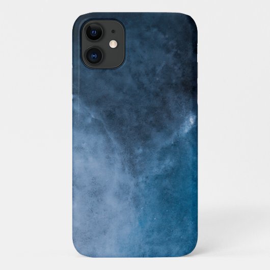Abstracte donkerblauwe foto Case-Mate iPhone case (Achterkant)