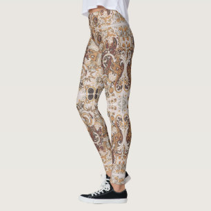 Abstracte doodle Art Leggings