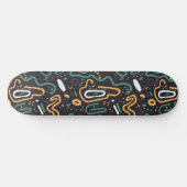 Abstracte Doodle Skateboard (Horizontaal)