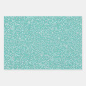 Abstracte Doodles Lines Inpakpapier Vel (Voorkant 3)