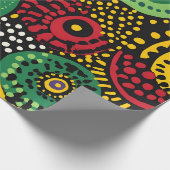 Abstracte dot art 8 cadeaupapier (Hoek)