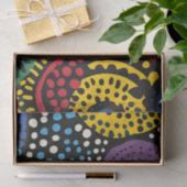 Abstracte dot art 8 tissuepapier (Geschenk)