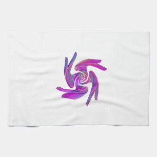 Abstracte draai #75, giften en t shirten theedoek
