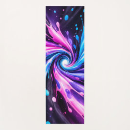 Abstracte Draaikolk Vloeibare Wervelwind Yoga Mat