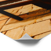 Abstracte Dragon Skull Witchy AI Art Matte Waarde Poster (Hoek)