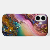 Abstracte Dreamscape iPhone / iPad hoesje (Achterkant (horizontaal))