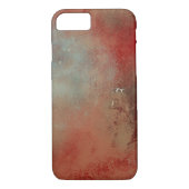 Abstracte Dreamweaver Red Blauwgroen Cream Art Case-Mate iPhone Case (Achterkant)