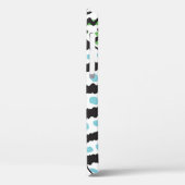 Abstracte drie: handgetekende achtergrondkunst. Case-Mate iPhone case (Achterkant / Links)