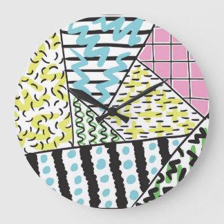 Abstracte drie: handgetekende achtergrondkunst. grote klok