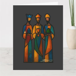 Abstracte Drie Wijzen Kaart
