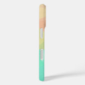 abstracte driehoek met witte dandelion Case-Mate iPhone case (Achterkant / Rechts)
