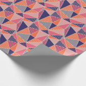 Abstracte driehoeken: geometrische achtergrond cadeaupapier (Hoek)