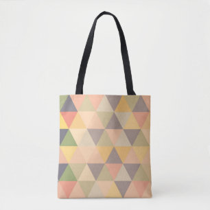 Abstracte driehoeken Modern Geometrisch Patroon me Draagtas