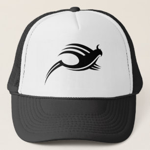 Abstracte drieklebvogel 2 trucker pet