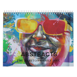 Abstracte dromen 12-maands kalender